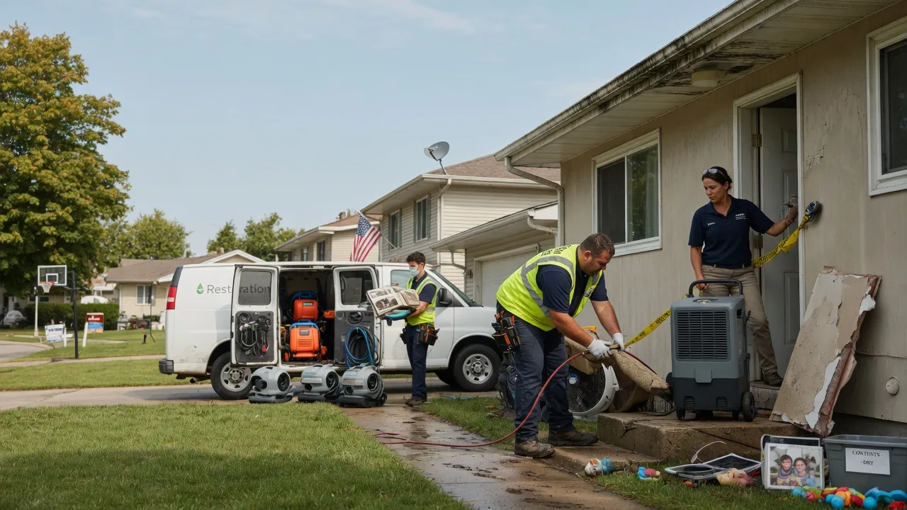 Water Damage Restoration in Sherwood, MD near me